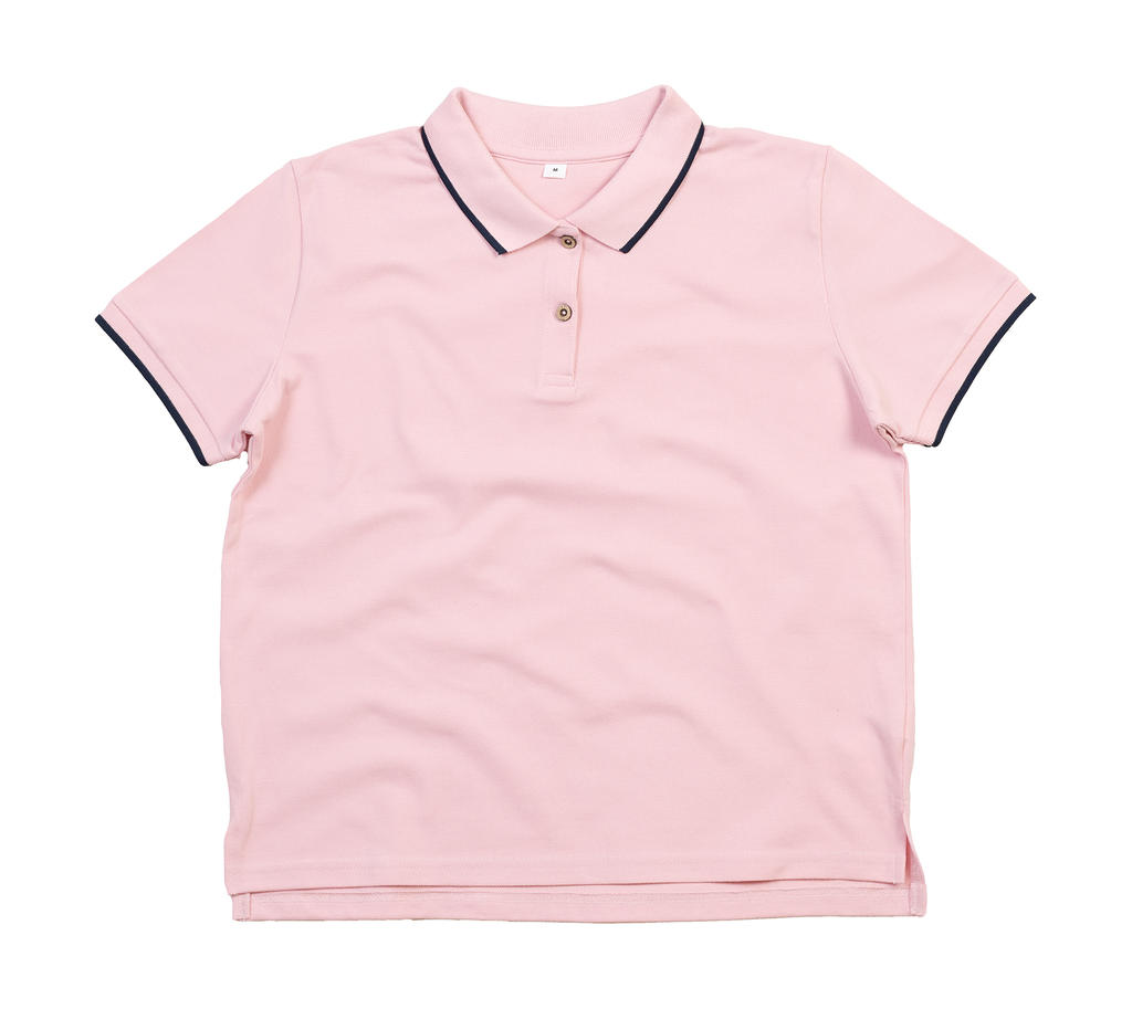  The Women?s Tipped Polo in Farbe Pink/Navy