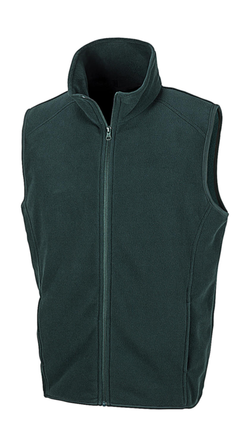  Micro Fleece Gilet in Farbe Forest