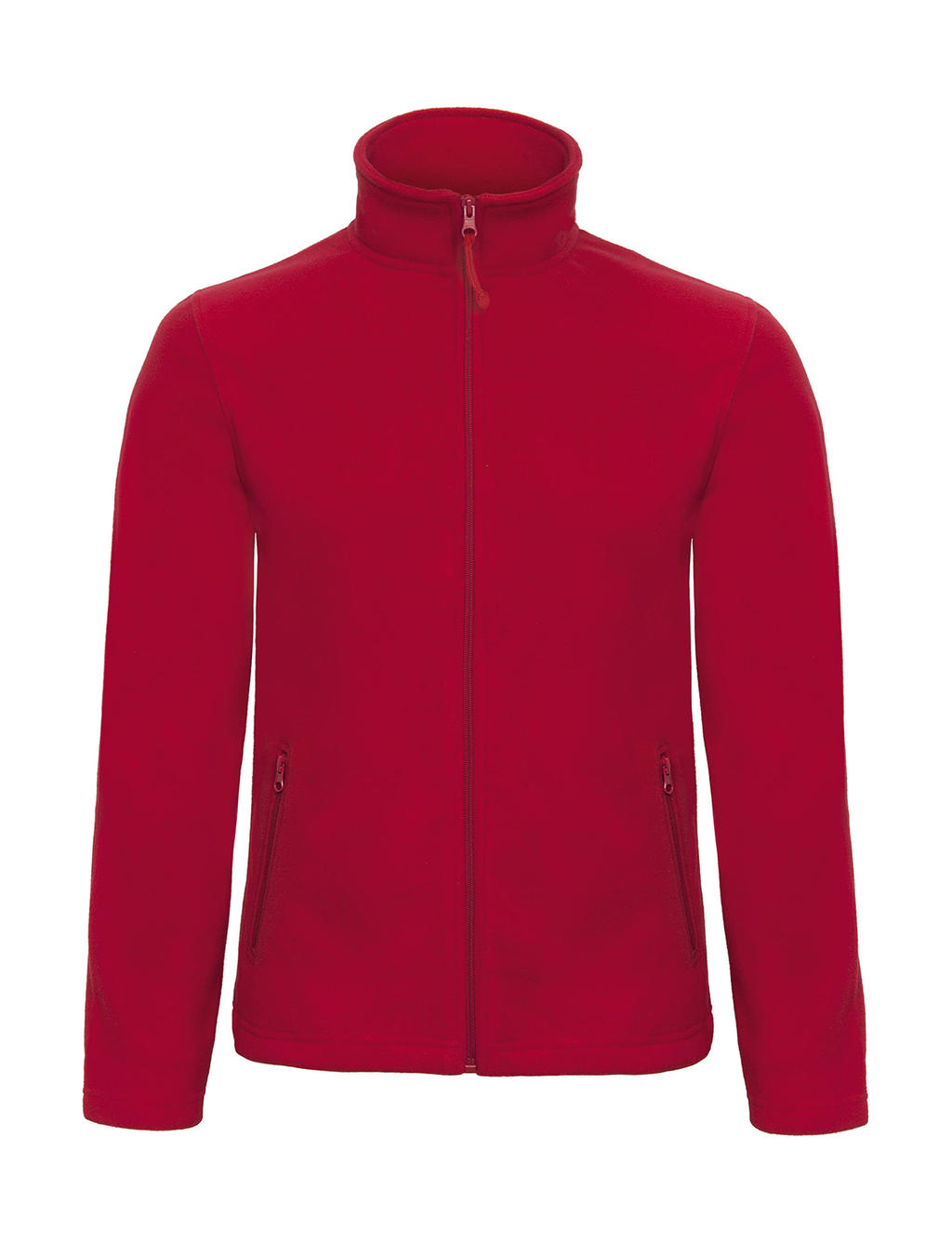  ID.501 Micro Fleece Full Zip in Farbe Red