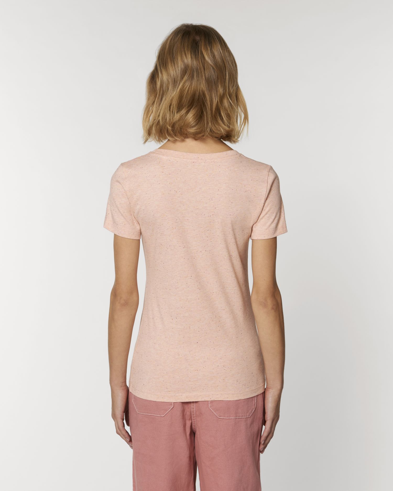 T-Shirt Stella Expresser in Farbe Heather Neppy Pink