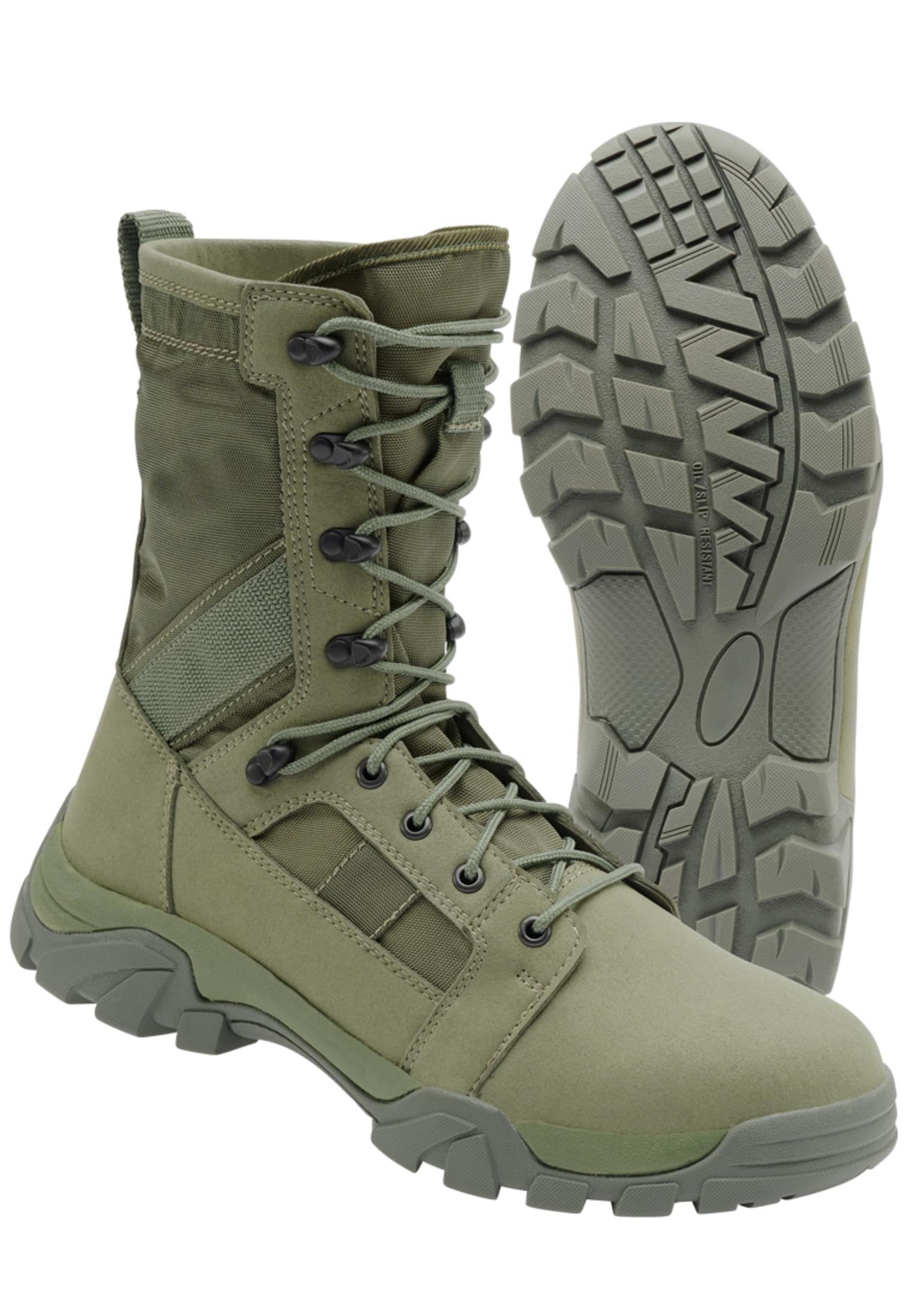 Schuhe Defense Boot in Farbe olive