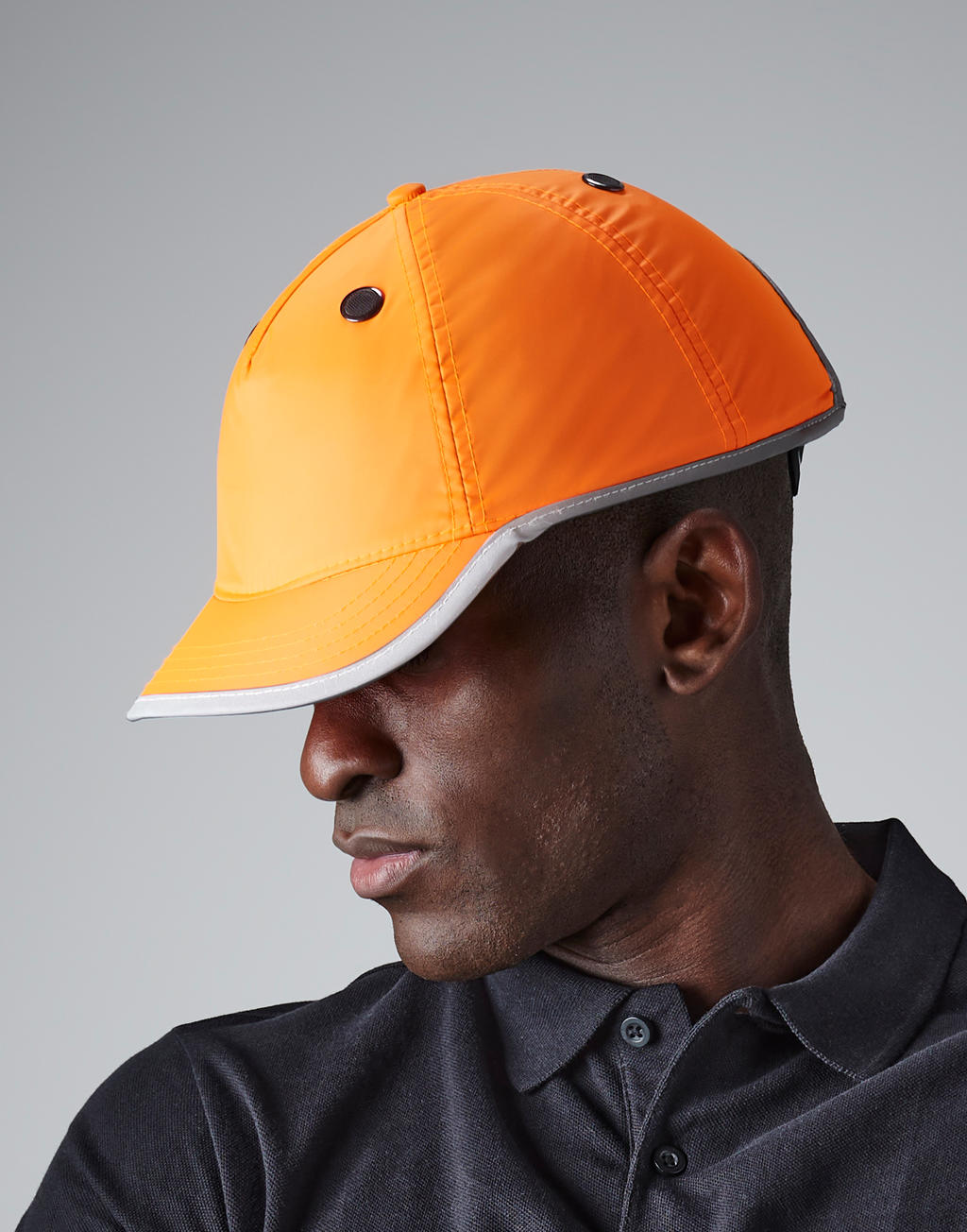  Enhanced-Viz EN812 Bump Cap in Farbe Fluorescent Orange