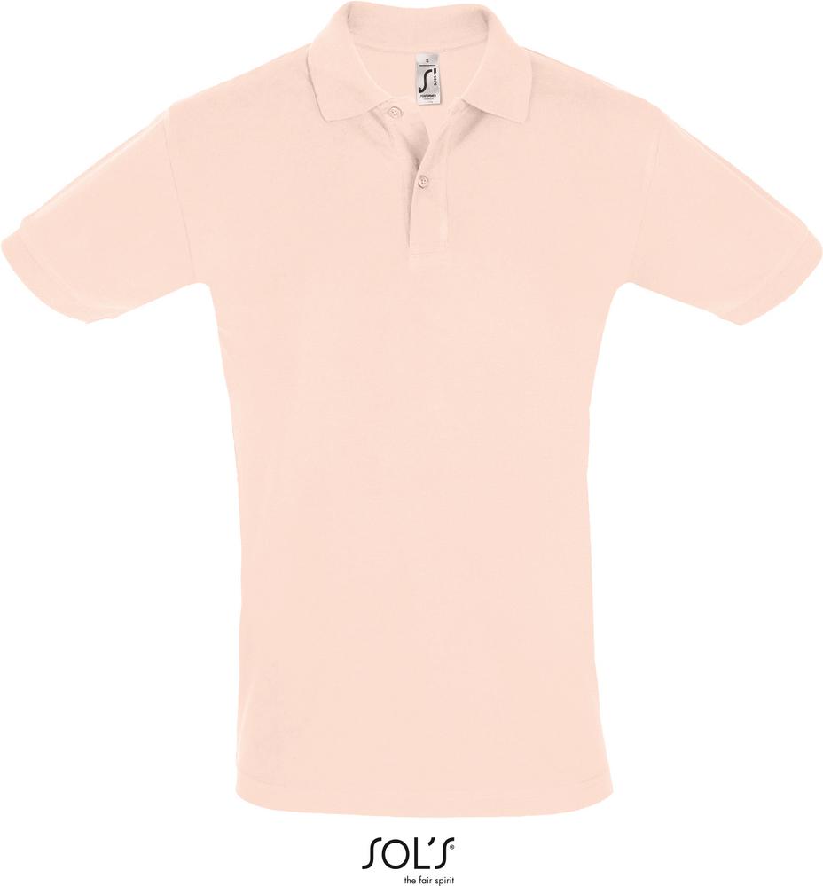 Poloshirt Perfect Men Herren Poloshirt Kurzarm in Farbe creamy pink