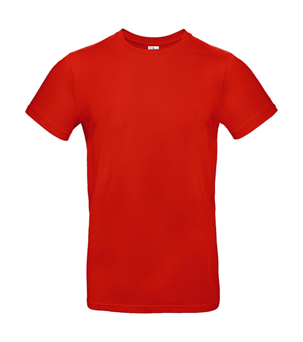  #E190 T-Shirt in Farbe Fire Red