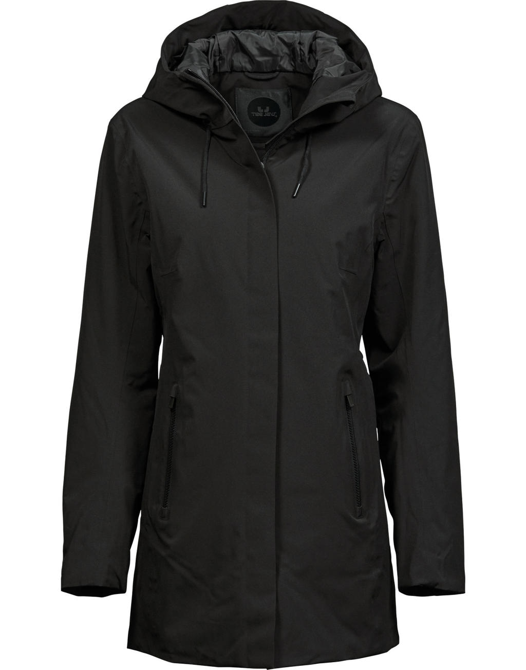  Womens All Weather Parka in Farbe Black