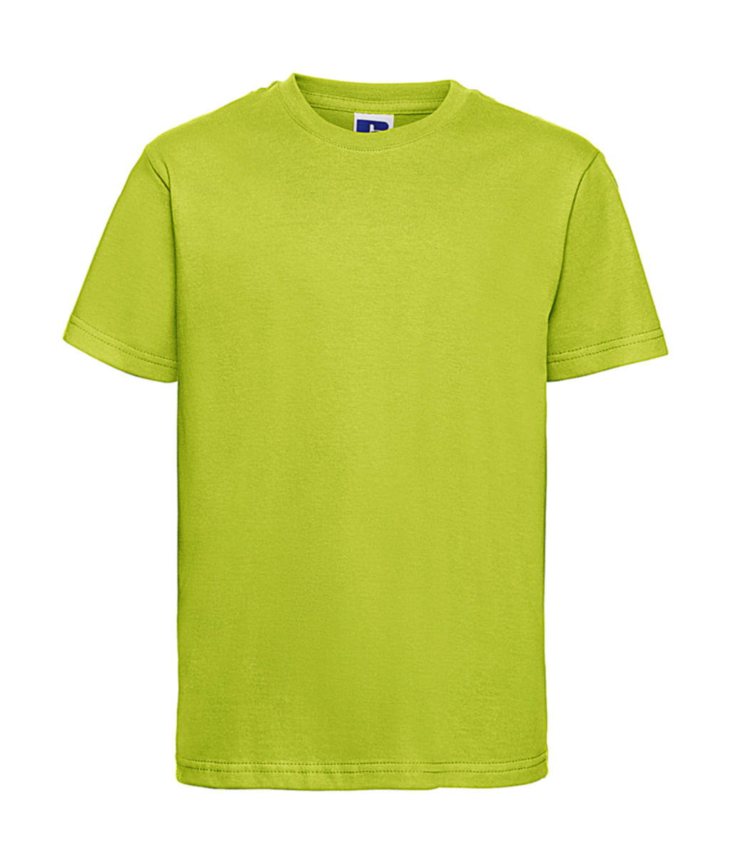 Kids Slim T-Shirt in Farbe Lime