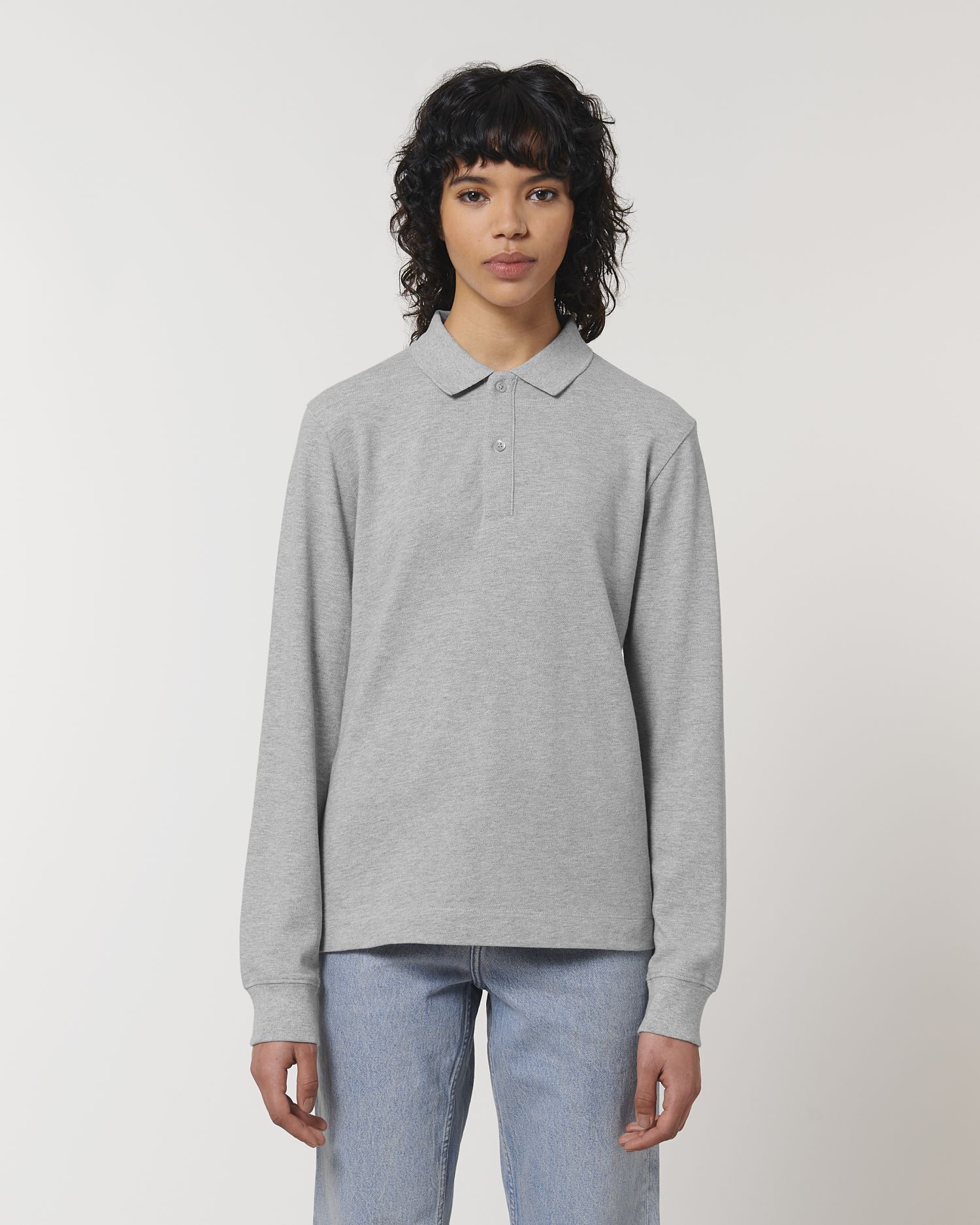  Prepster Long Sleeve in Farbe Heather Grey