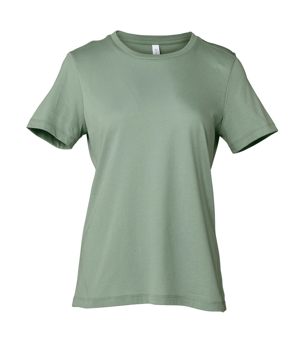  Womens Relaxed Jersey Short Sleeve Tee in Farbe Sage