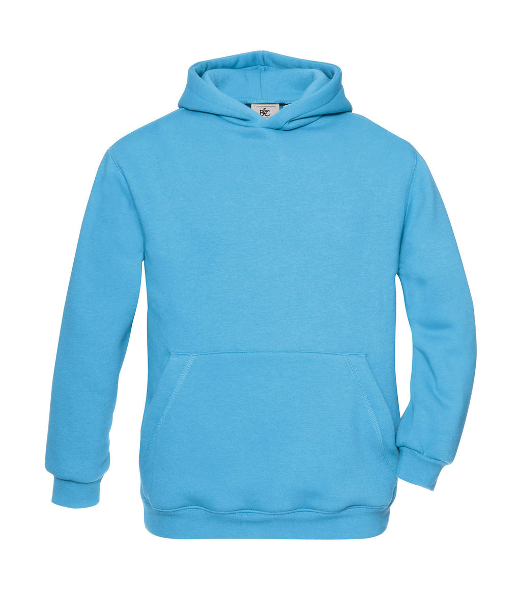  Hooded/kids Sweat in Farbe Very Turquoise