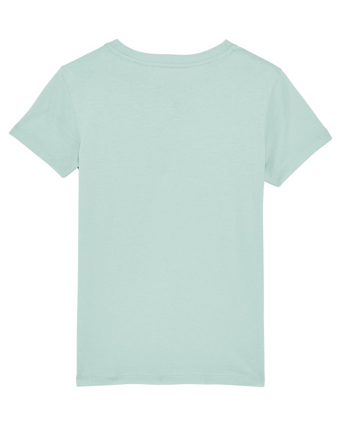 Kids T-Shirt Mini Creator in Farbe Caribbean Blue