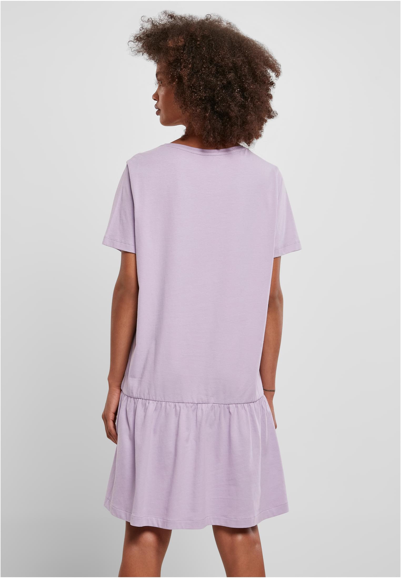 Frauen Ladies Valance Tee Dress in Farbe lilac