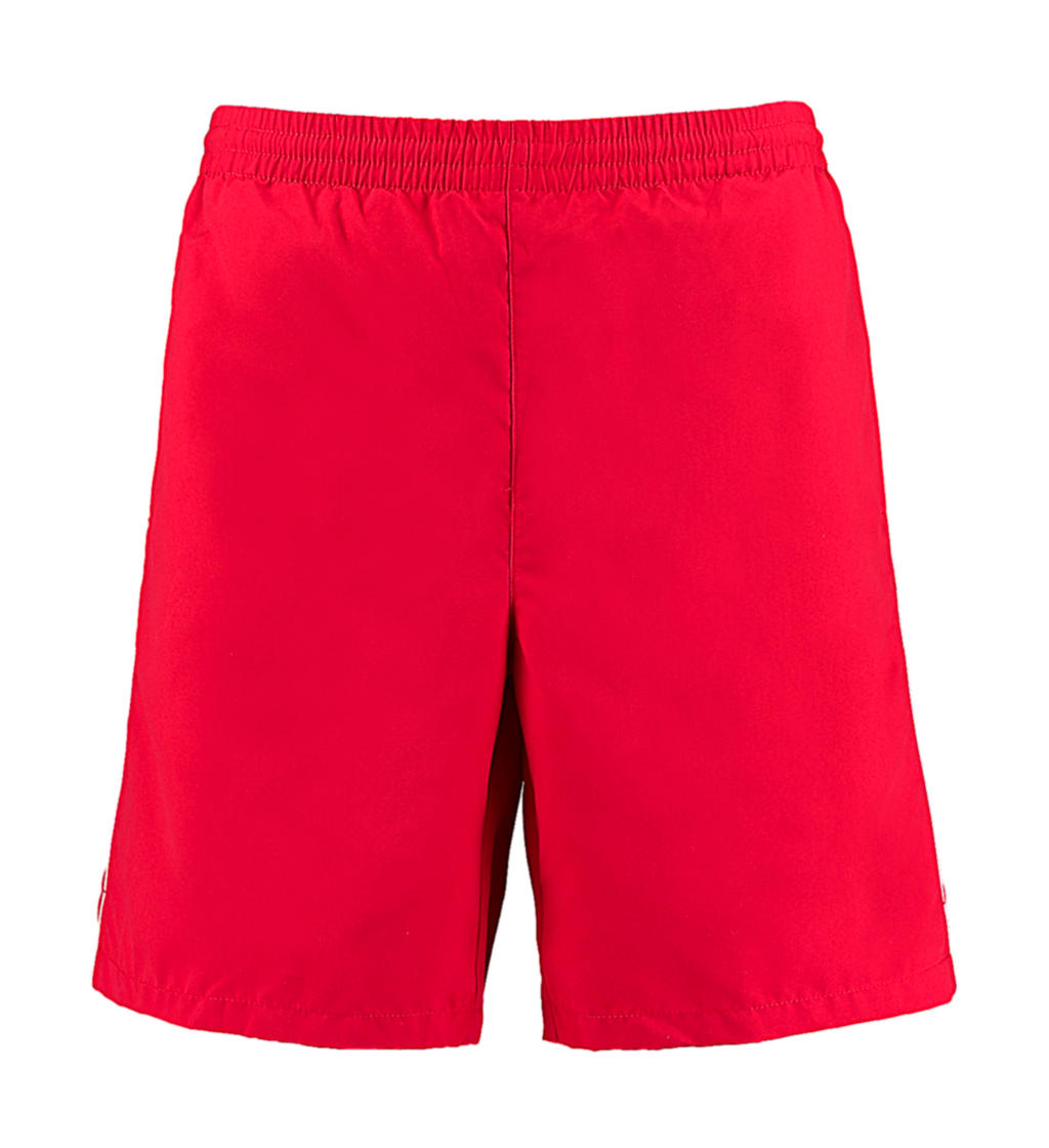  Classic Fit Track Short in Farbe Red/White