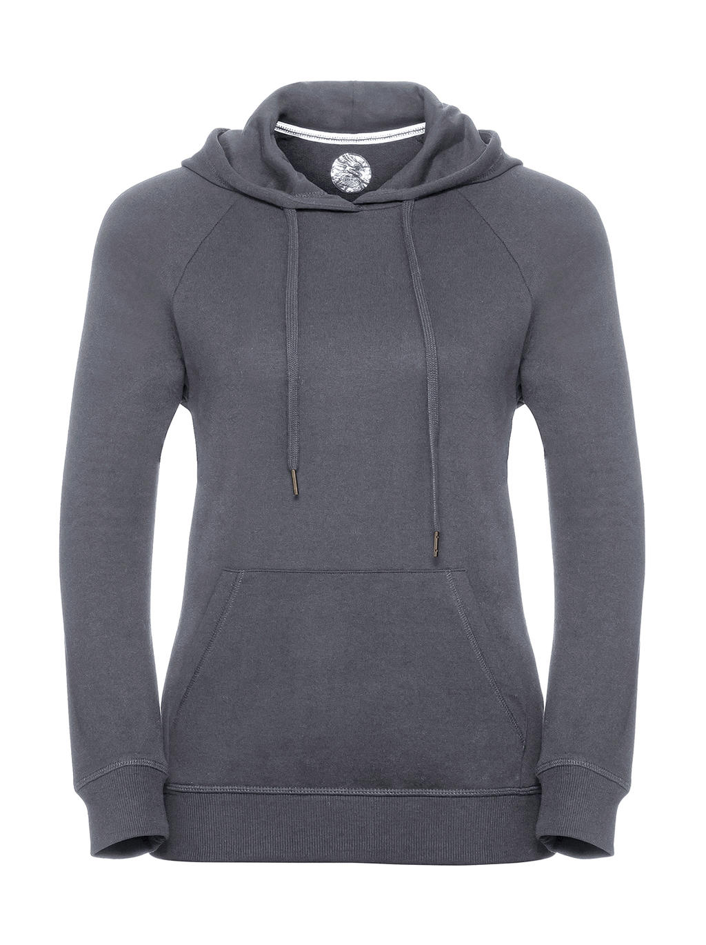  Ladies HD Hooded Sweat in Farbe Convoy Grey