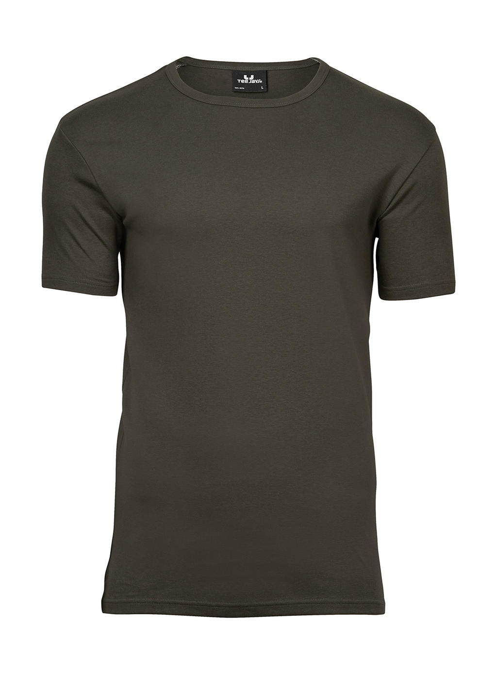 Mens Interlock T-Shirt in Farbe Dark Olive