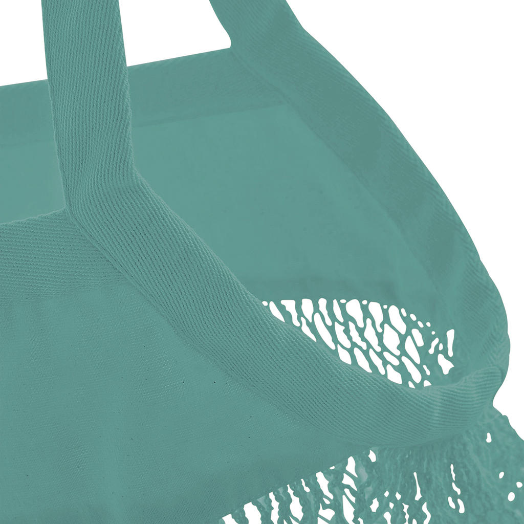  Organic Cotton Mesh Grocery Bag in Farbe Natural