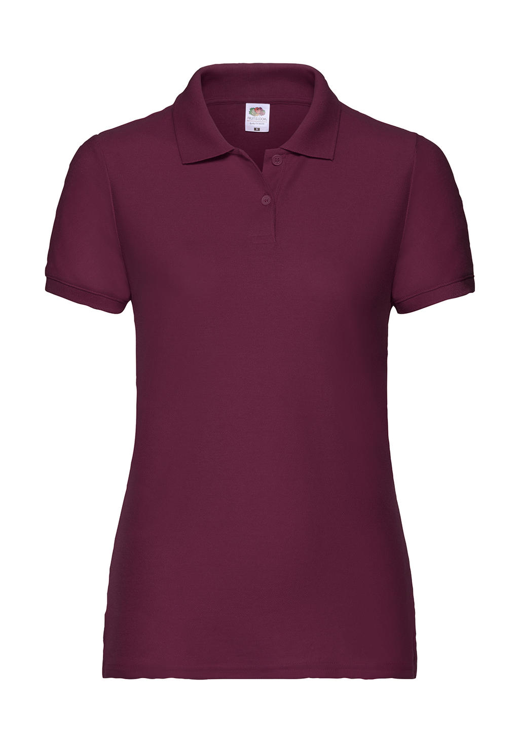  Ladies 65/35 Polo in Farbe Burgundy