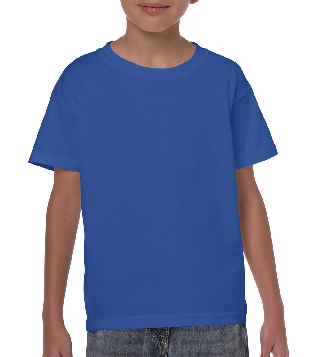  Heavy Cotton Youth T-Shirt in Farbe Royal