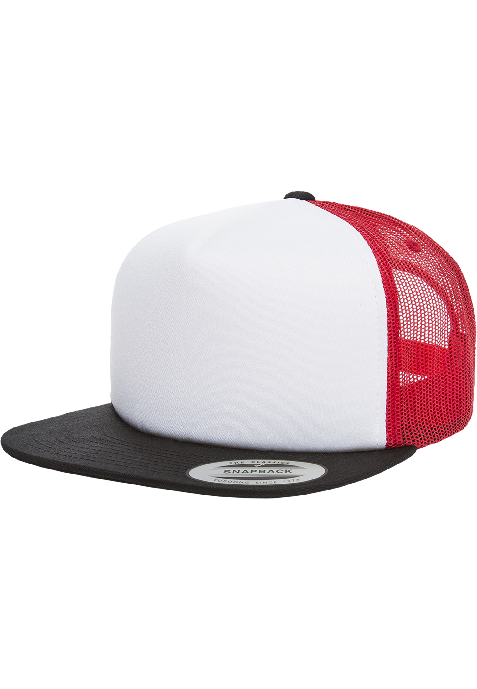 Trucker Foam Trucker with White Front in Farbe blk/wht/red