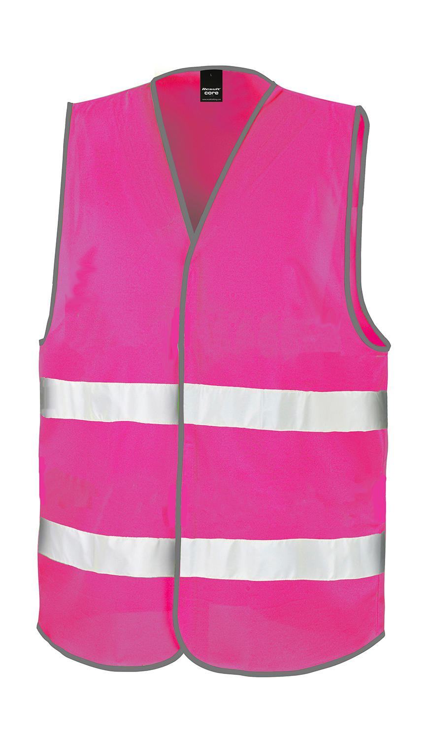  Core Enhanced Visibility Vest in Farbe Fluorescent Pink