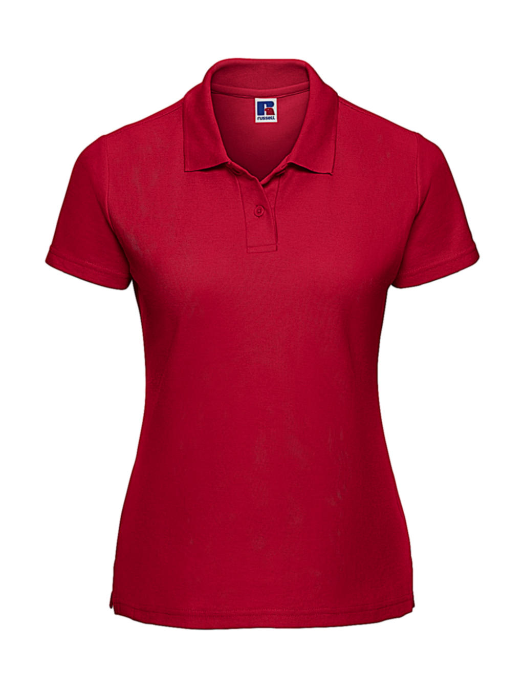  Ladies Classic Polycotton Polo in Farbe Classic Red