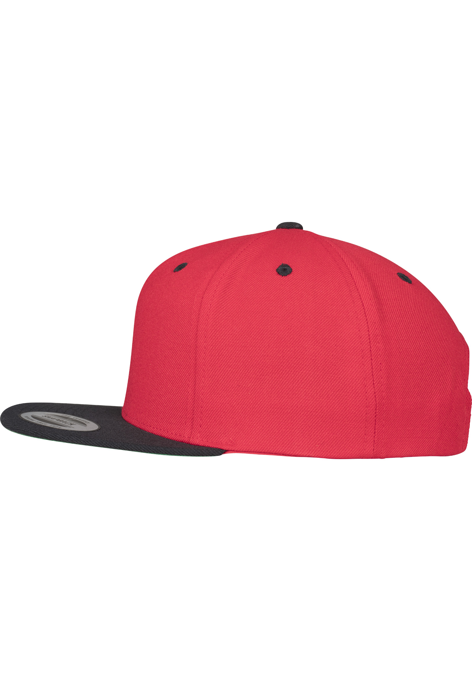 Snapback Classic Snapback 2-Tone in Farbe red/blk