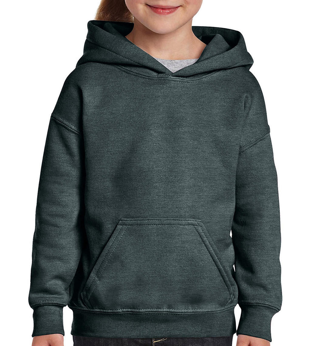  Heavy Blend Youth Hooded Sweat in Farbe Dark Heather