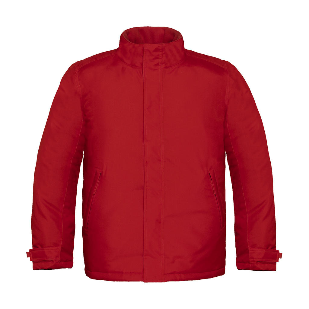  Real+/men Heavy Weight Jacket in Farbe Deep Red