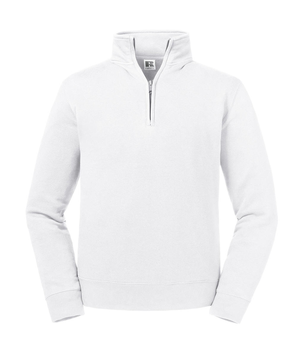  Authentic 1/4 Zip Sweat in Farbe White