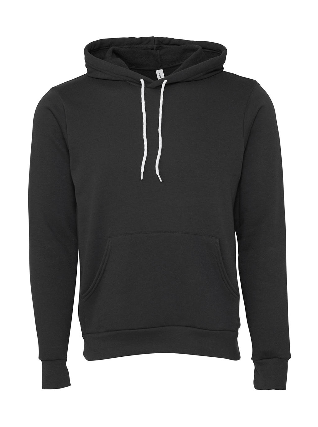  Unisex Poly-Cotton Pullover Hoodie in Farbe DTG Dark Grey