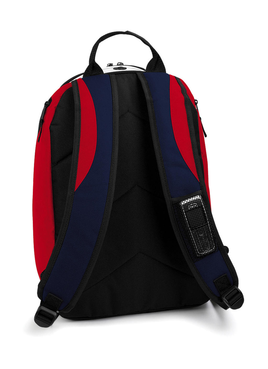  Teamwear Backpack in Farbe Black/Classic Red/White