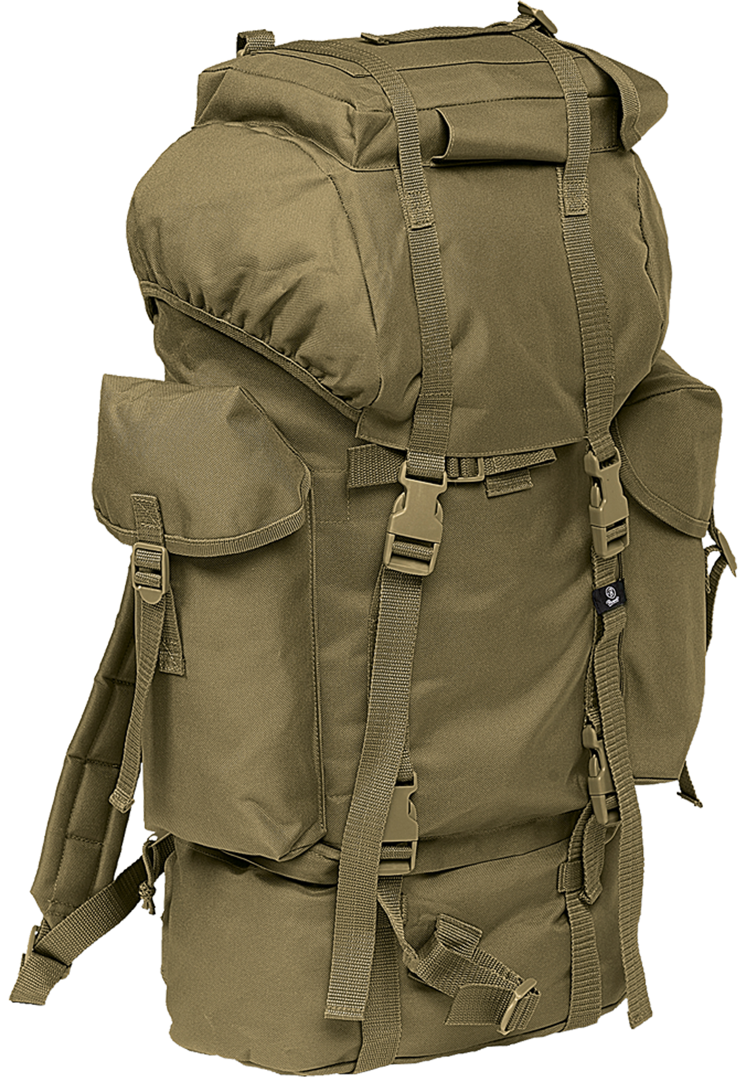 Taschen Nylon Military Backpack in Farbe olive
