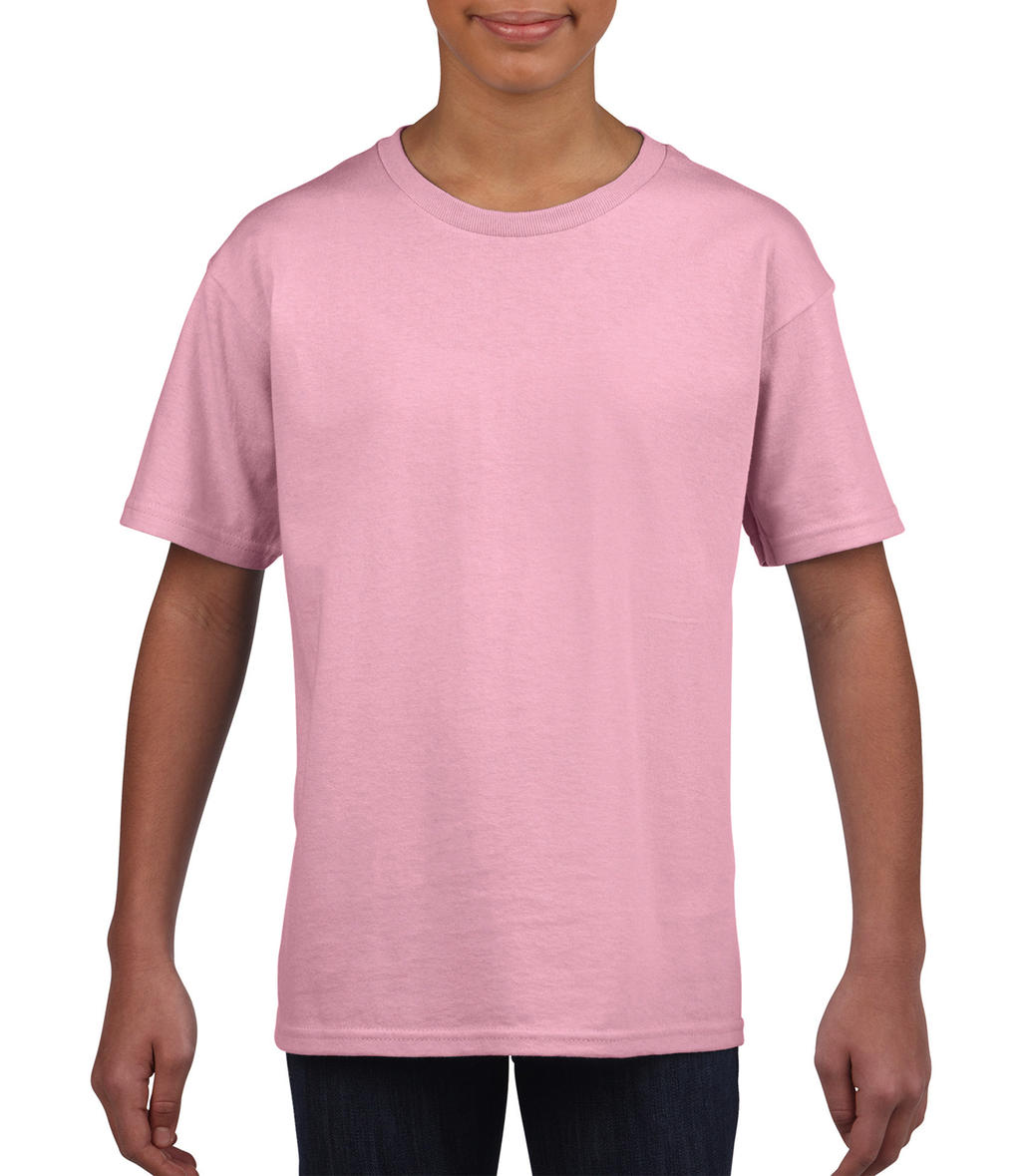  Softstyle? Youth T-Shirt in Farbe Light Pink