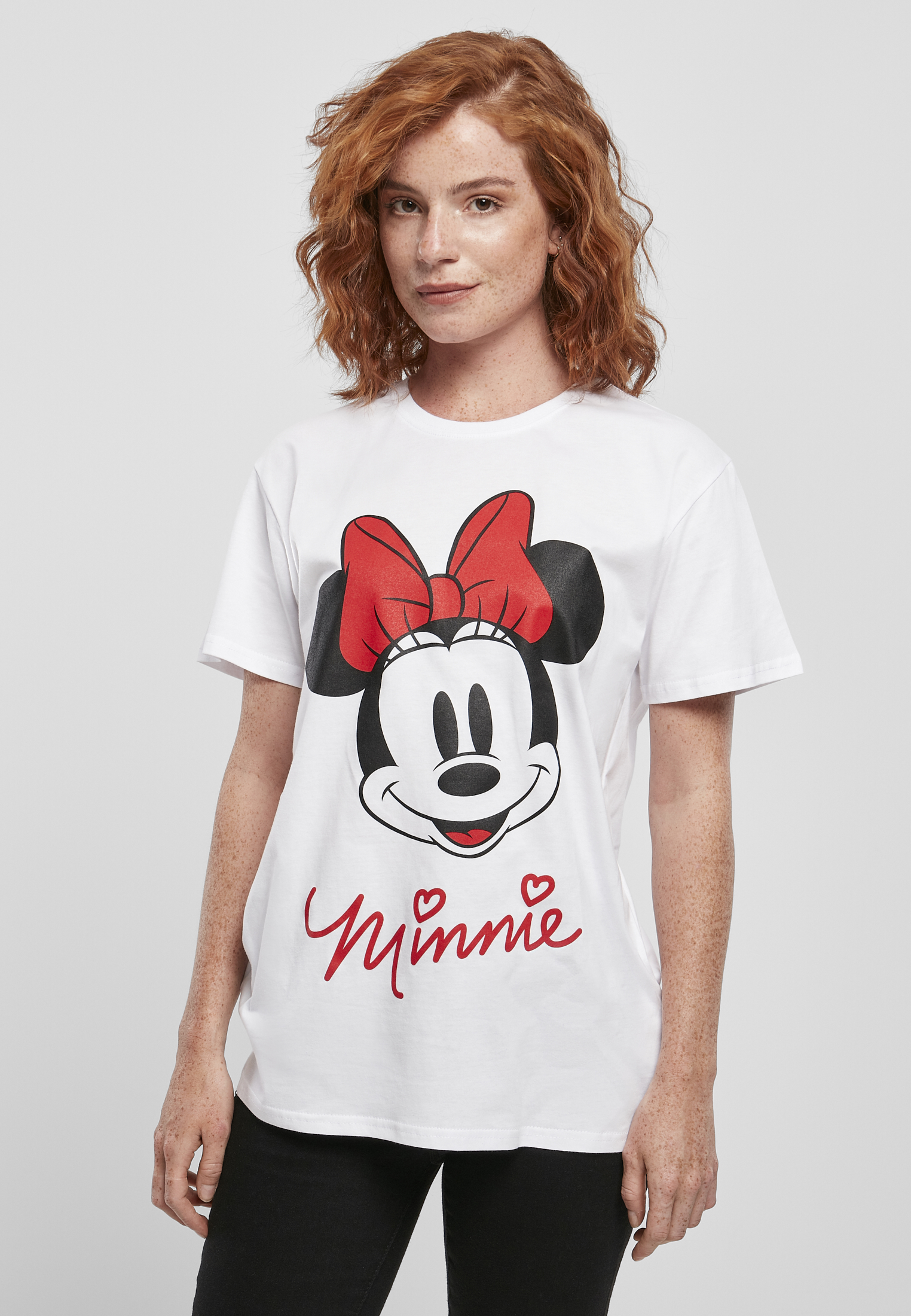 T-Shirts Ladies Minnie Mouse Tee in Farbe white
