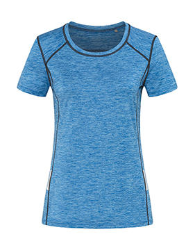  Recycled Sports-T Reflect Women in Farbe Blue Heather