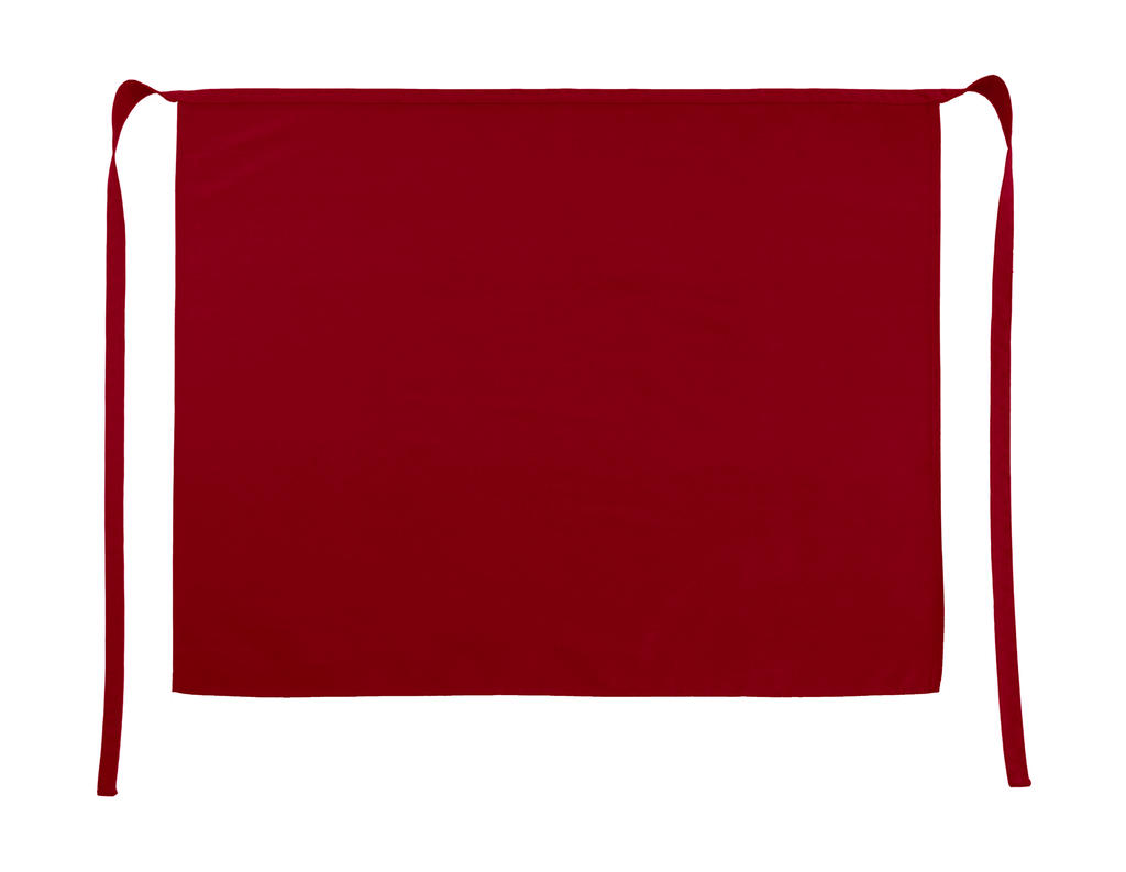  Rome Medium Length Bistro Apron in Farbe Red