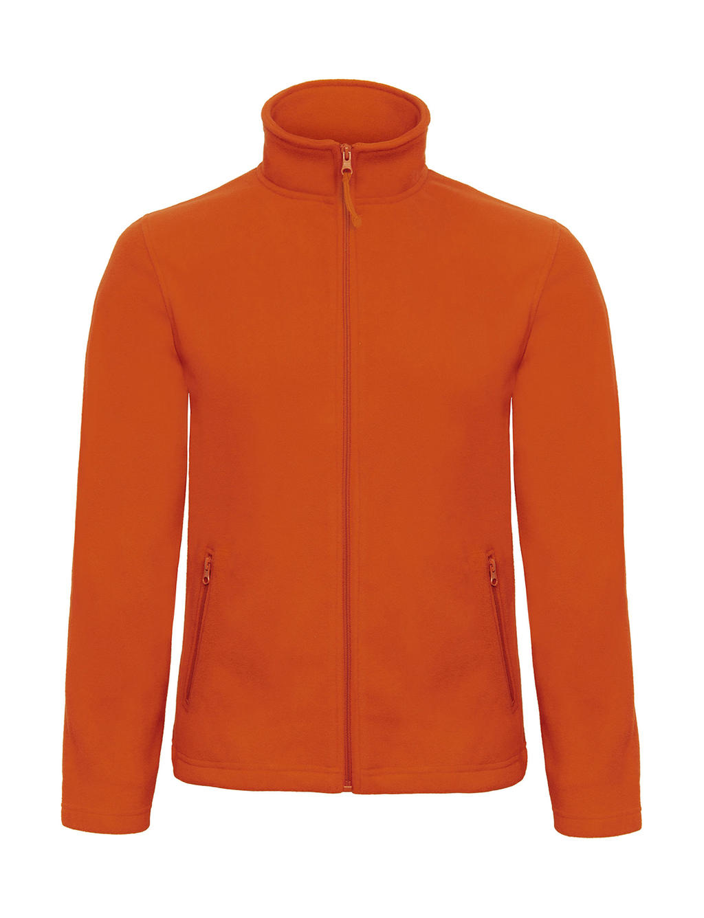  ID.501 Micro Fleece Full Zip in Farbe Pumpkin Orange