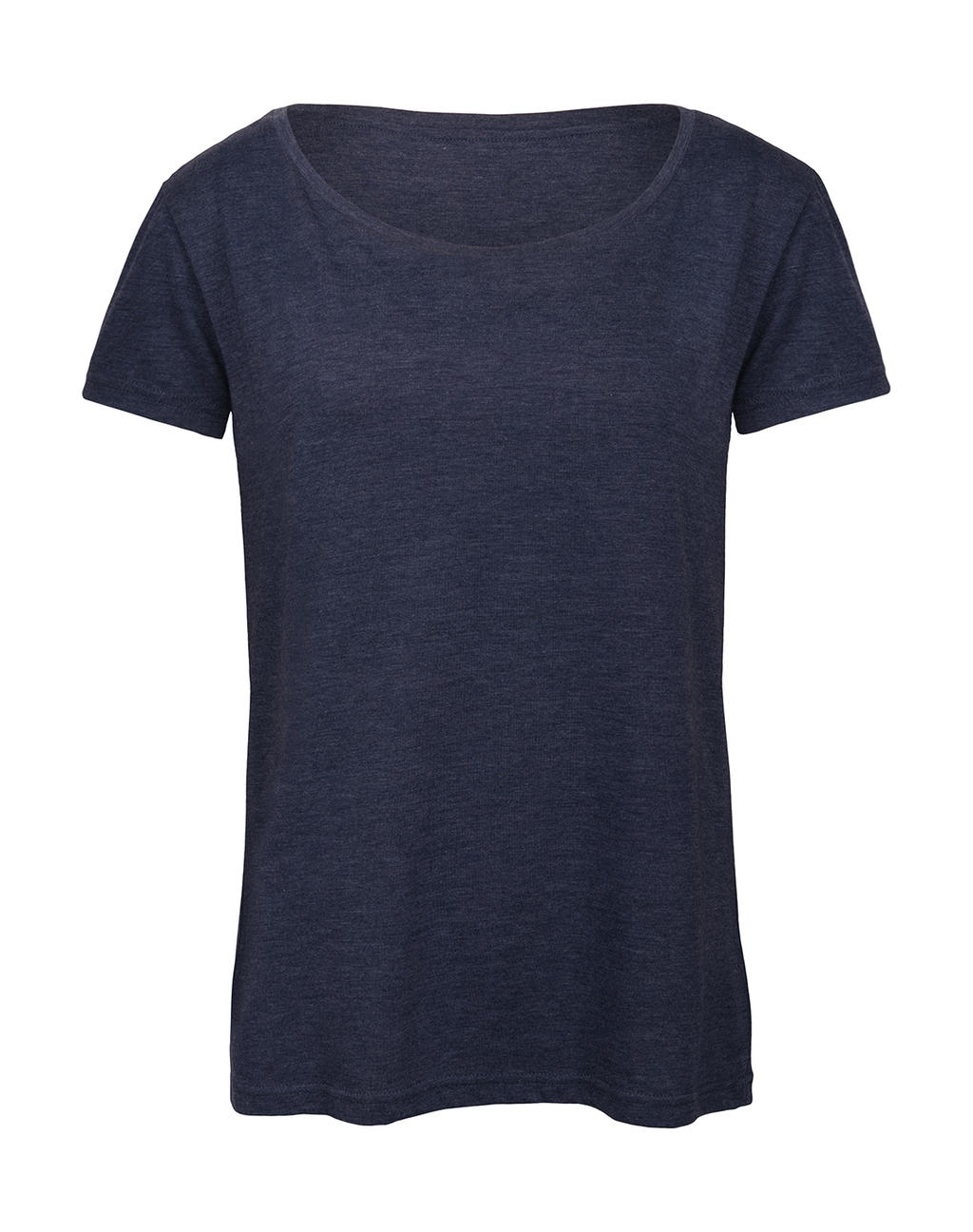  Triblend/women T-Shirt in Farbe Heather Navy