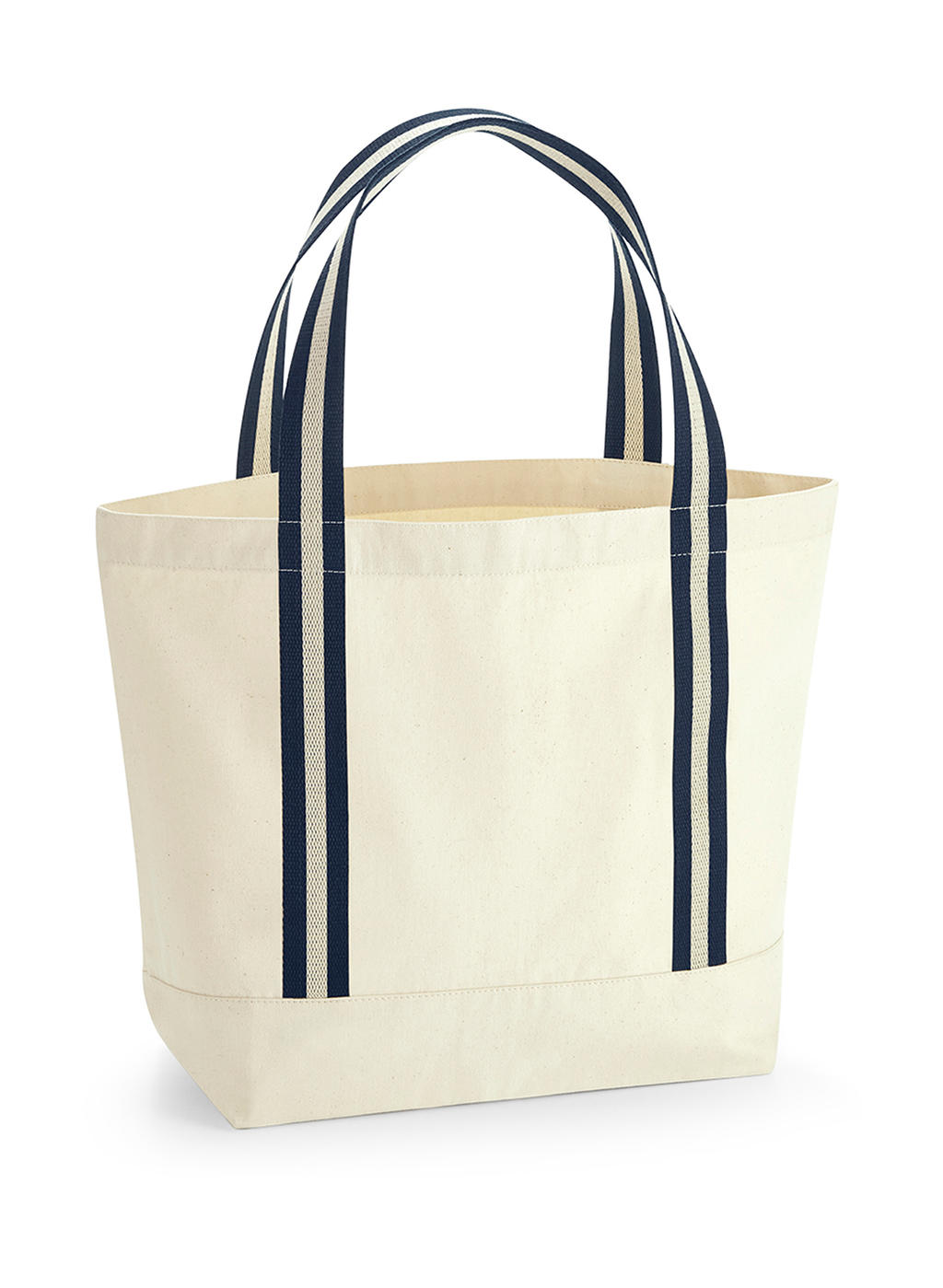  EarthAware? Organic Boat Bag in Farbe Natural/French Navy
