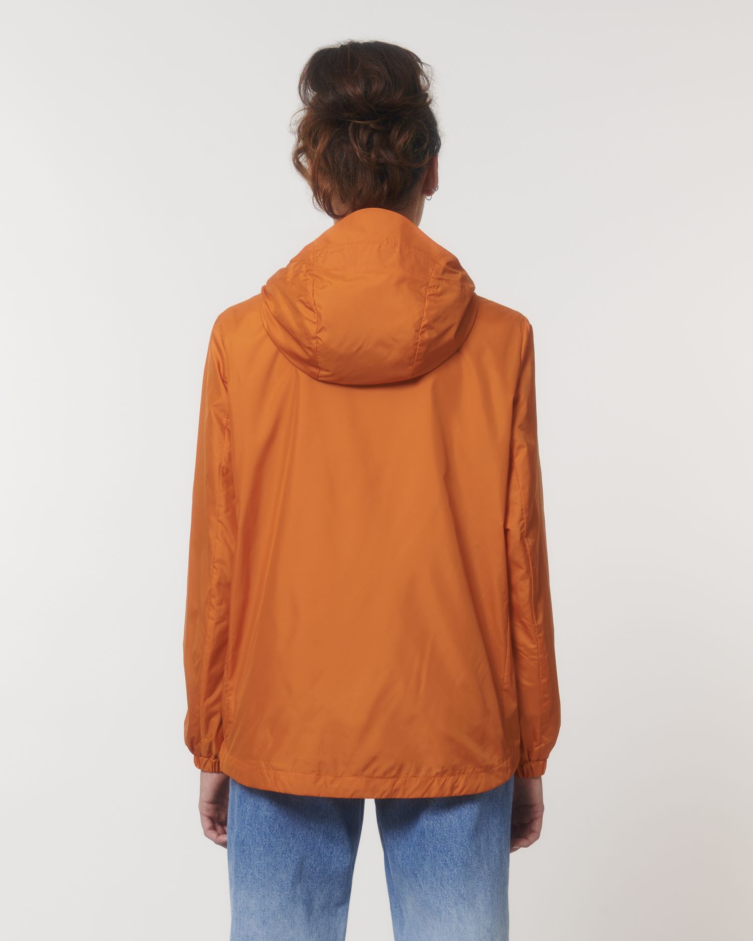 Non Padded Jacket Commuter in Farbe Flame Orange