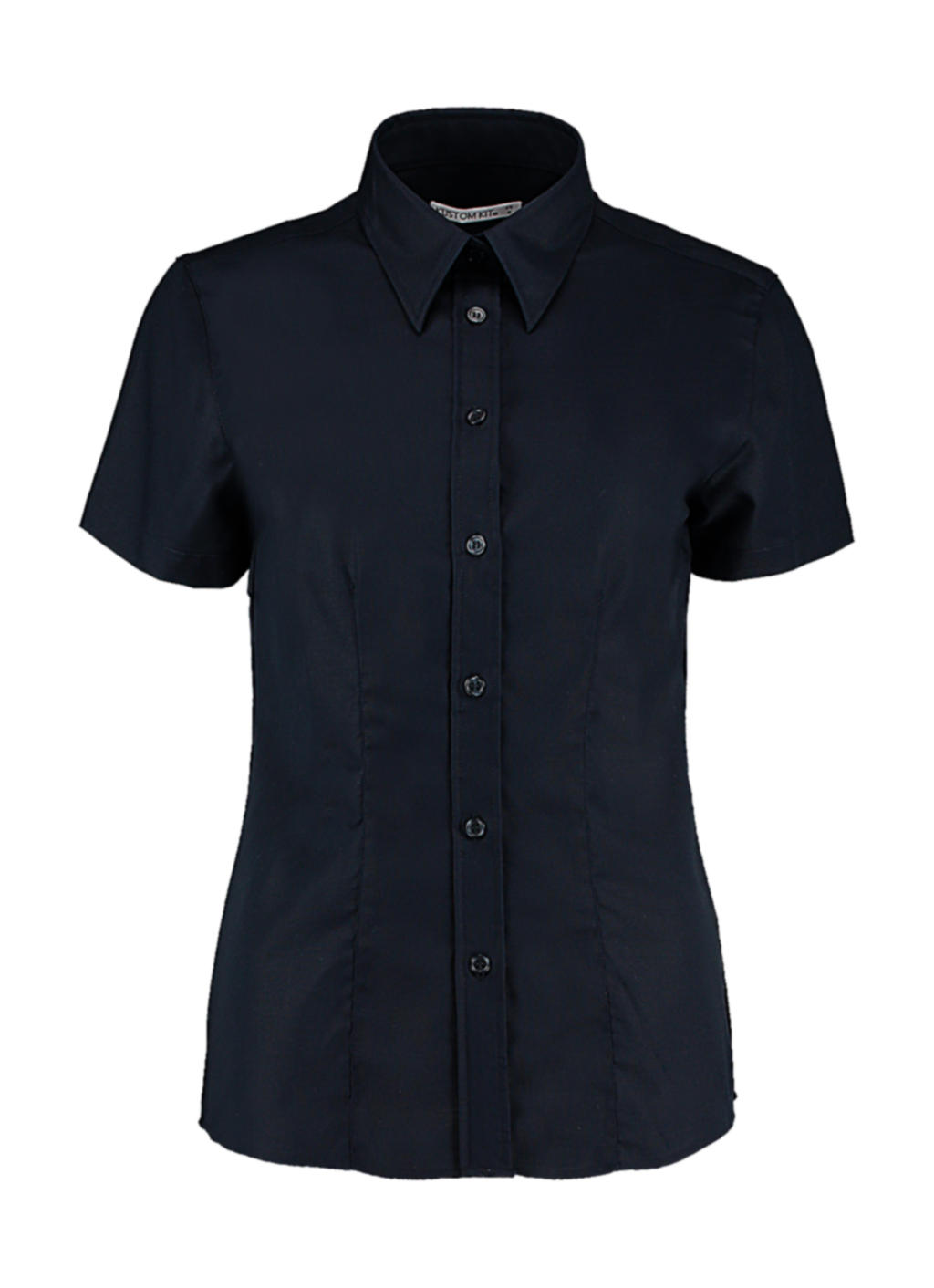  Womens Tailored Fit Workwear Oxford Shirt SSL in Farbe French Navy