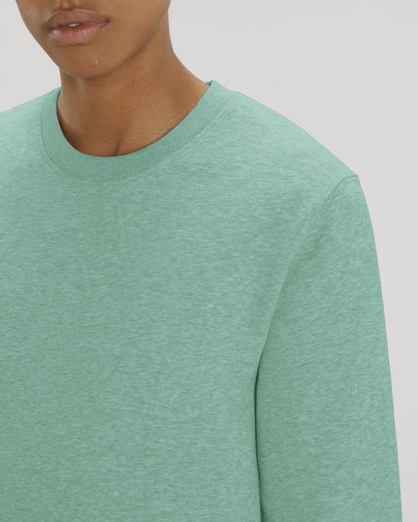 Crew neck sweatshirts Changer in Farbe Mid Heather Green