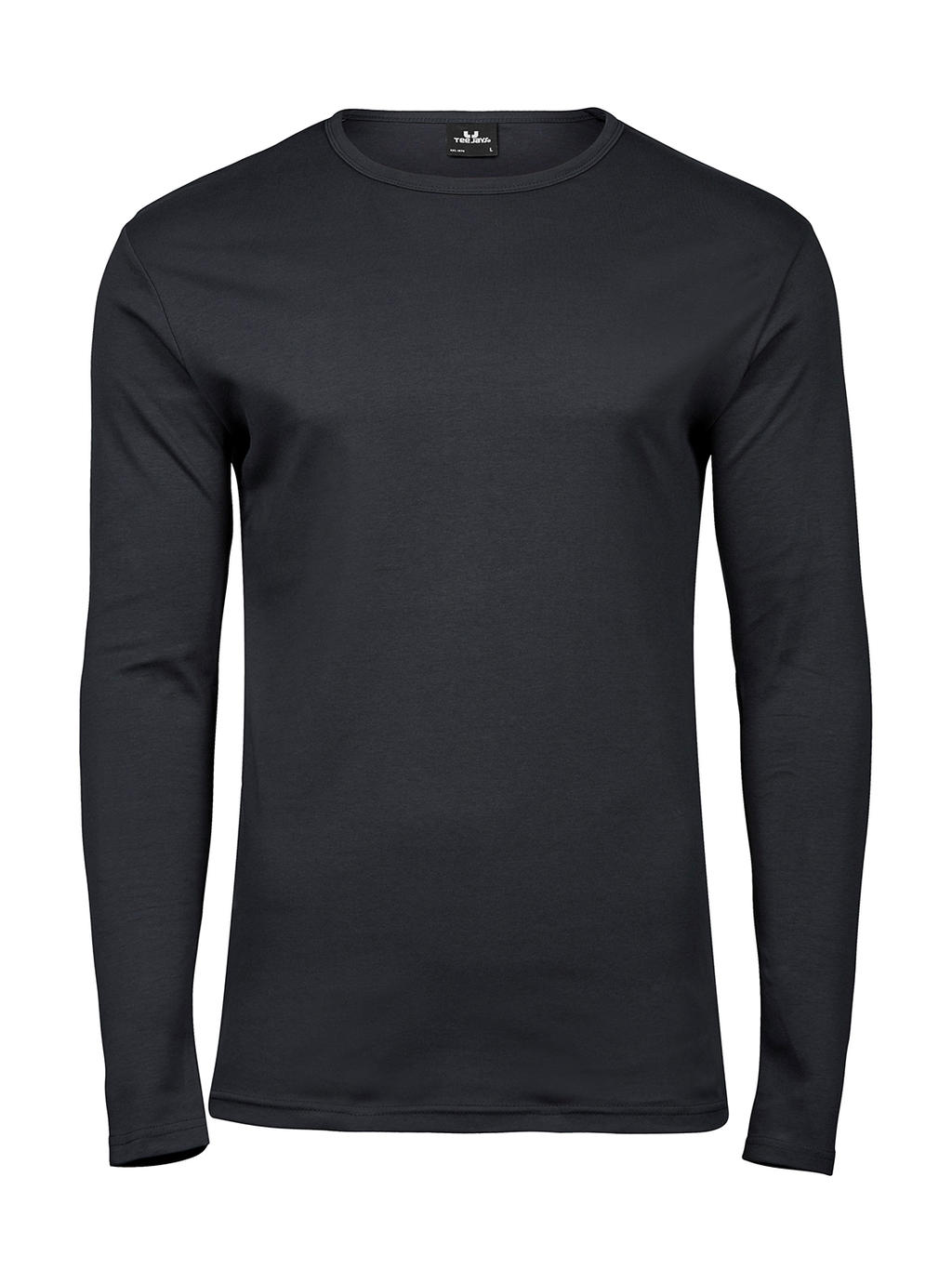  Mens LS Interlock T-Shirt in Farbe Dark Grey