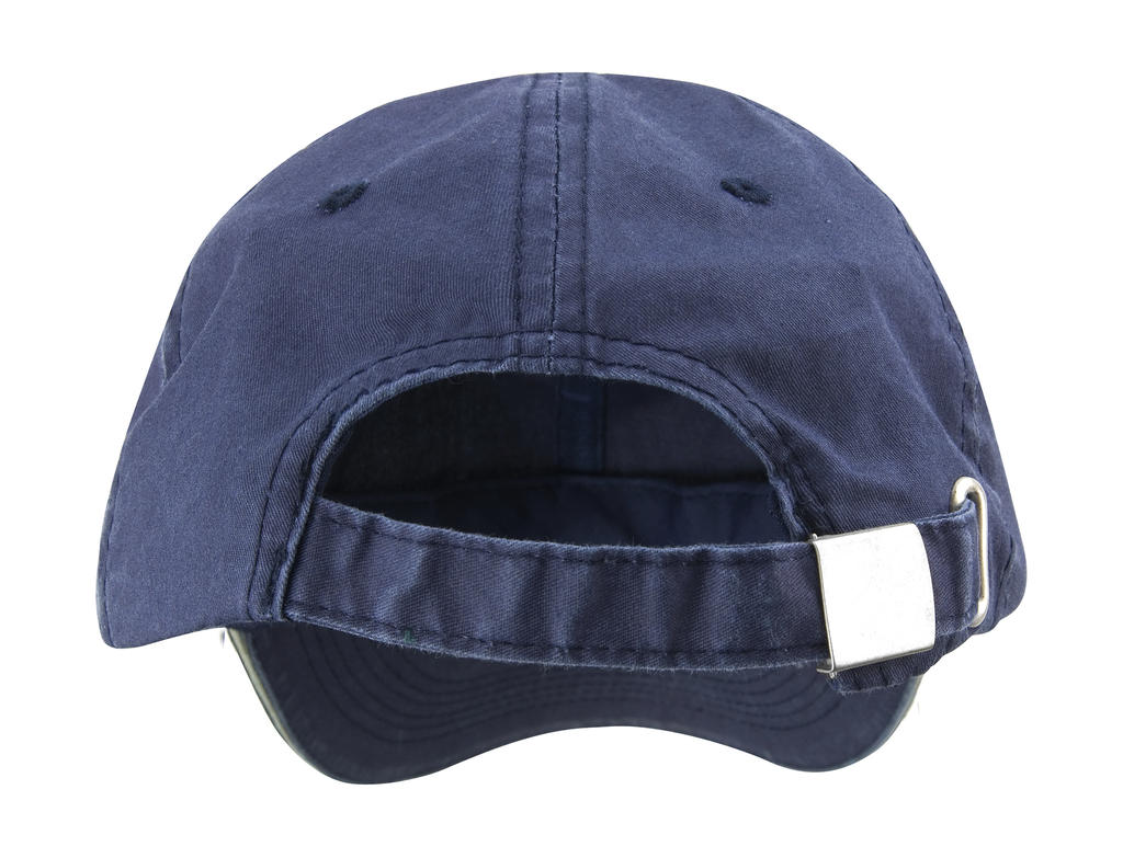 Fine Cotton Twill Cap in Farbe Navy/Putty