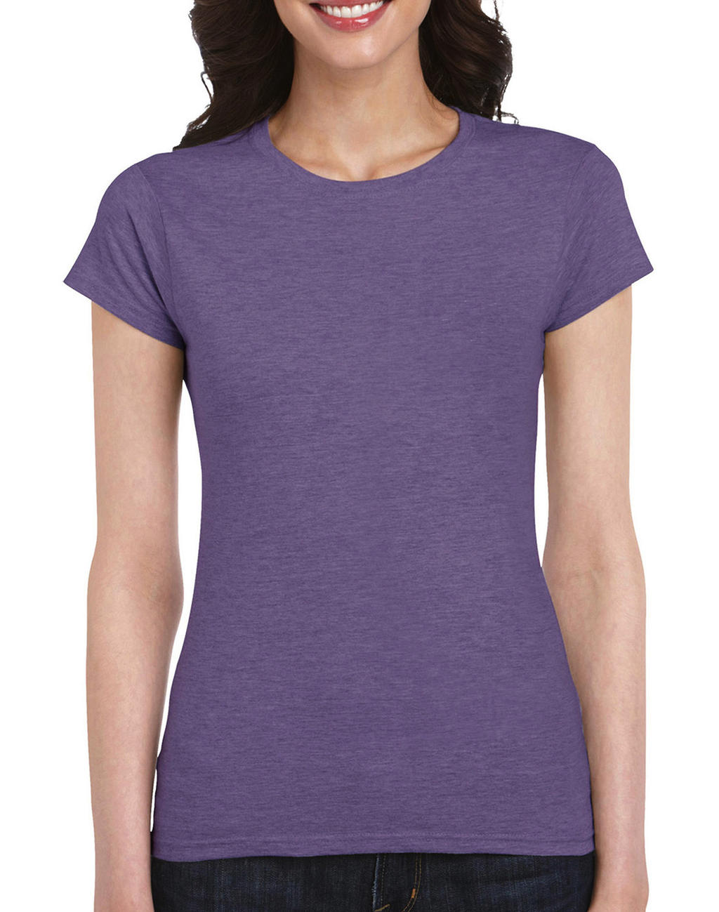  Softstyle? Ladies T-Shirt in Farbe Heather Purple