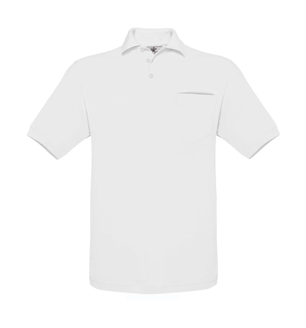  Safran Pocket Polo  in Farbe White