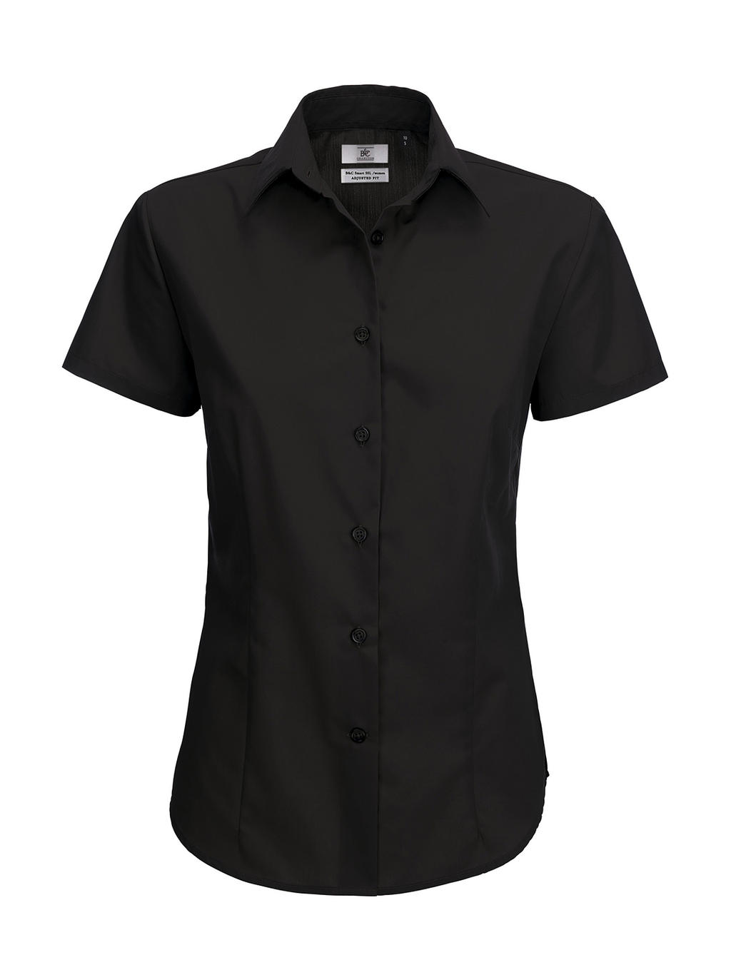  Smart SSL/women Poplin Shirt in Farbe Black
