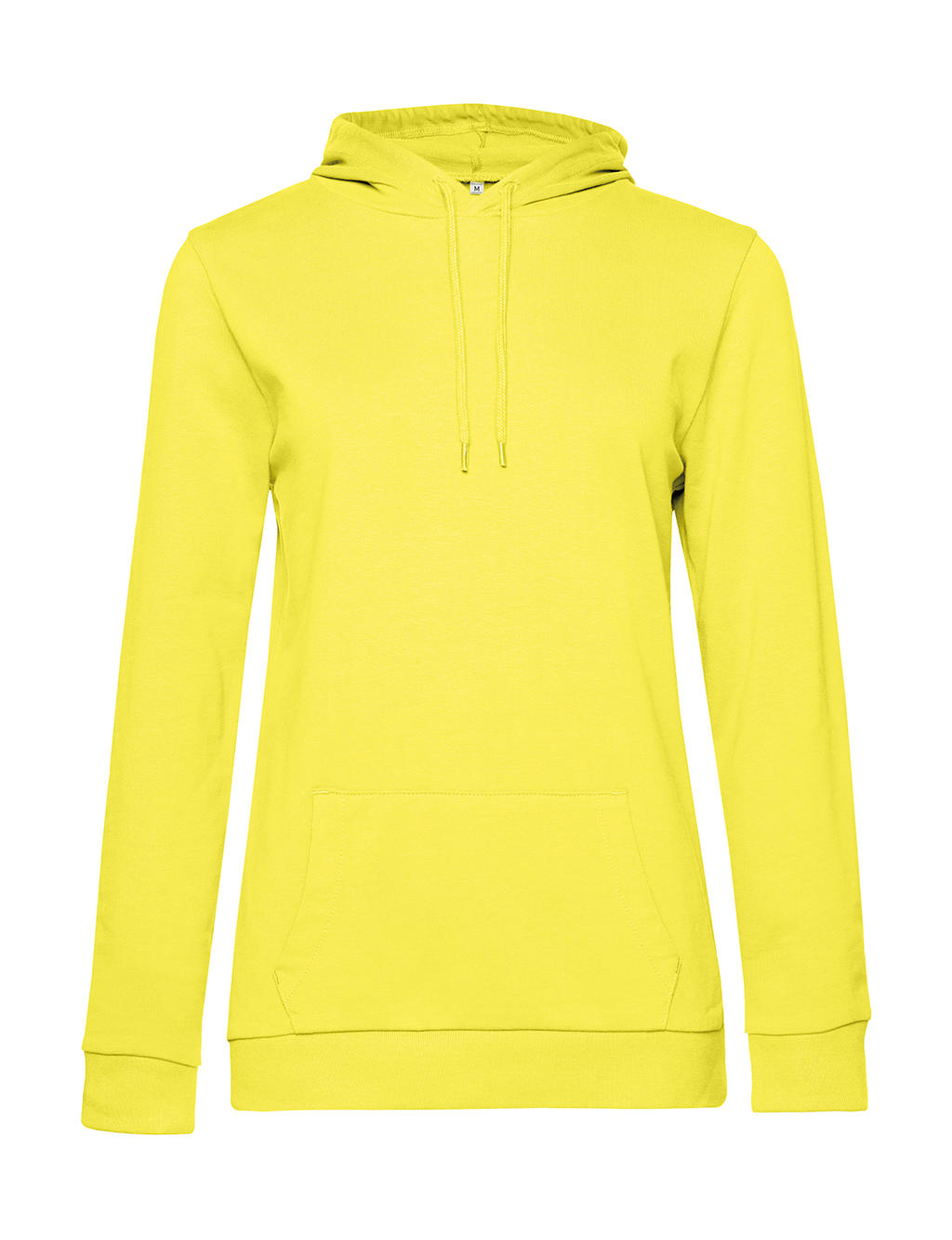  #Hoodie /women French Terry in Farbe Solar Yellow