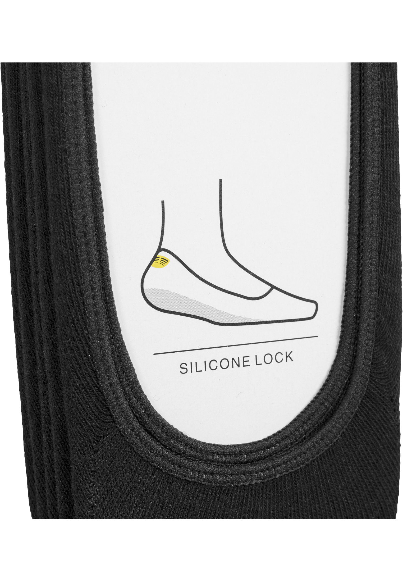 W?sche/Socken Invisible Socks 5-Pack in Farbe black