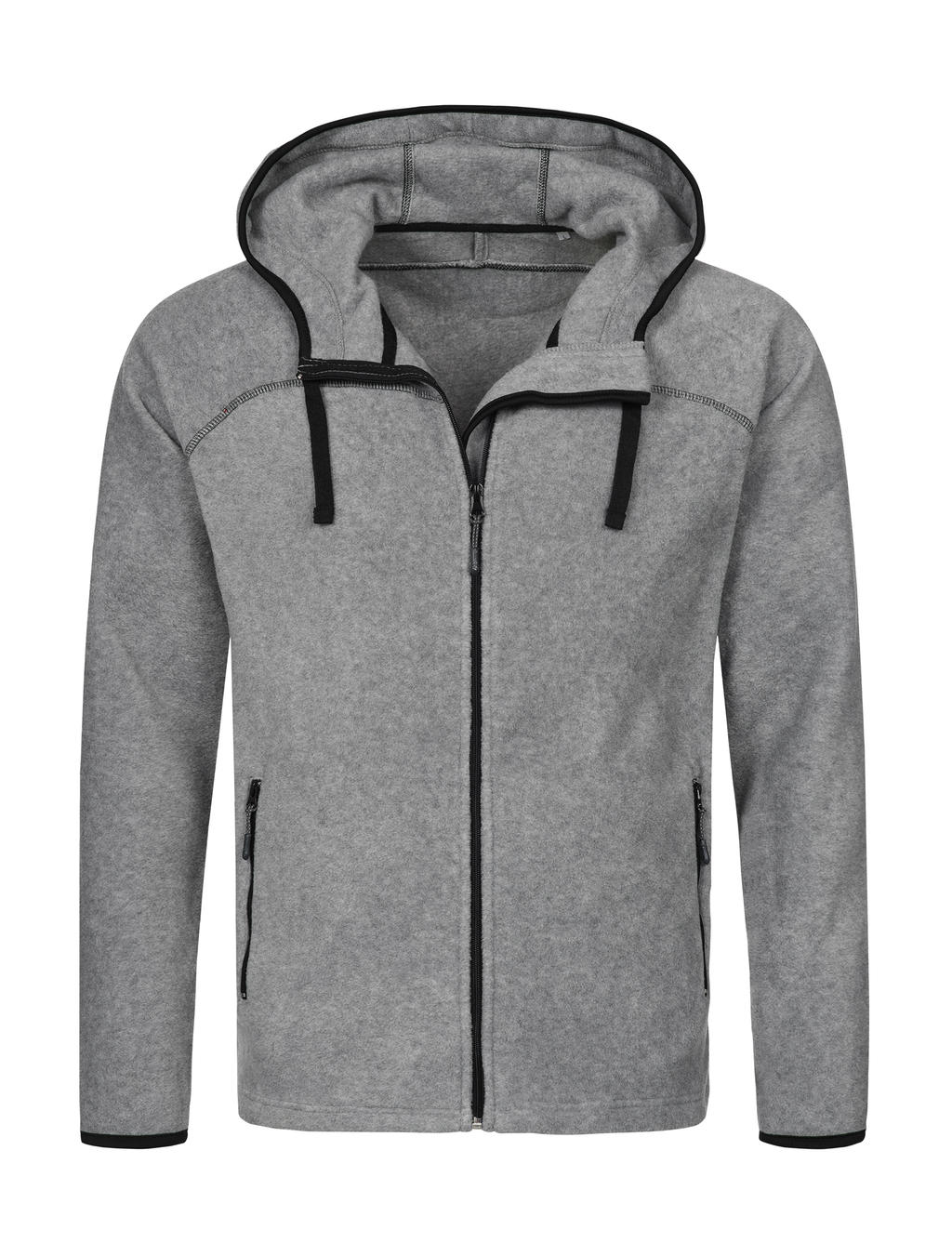  Power Fleece Jacket in Farbe Grey Heather