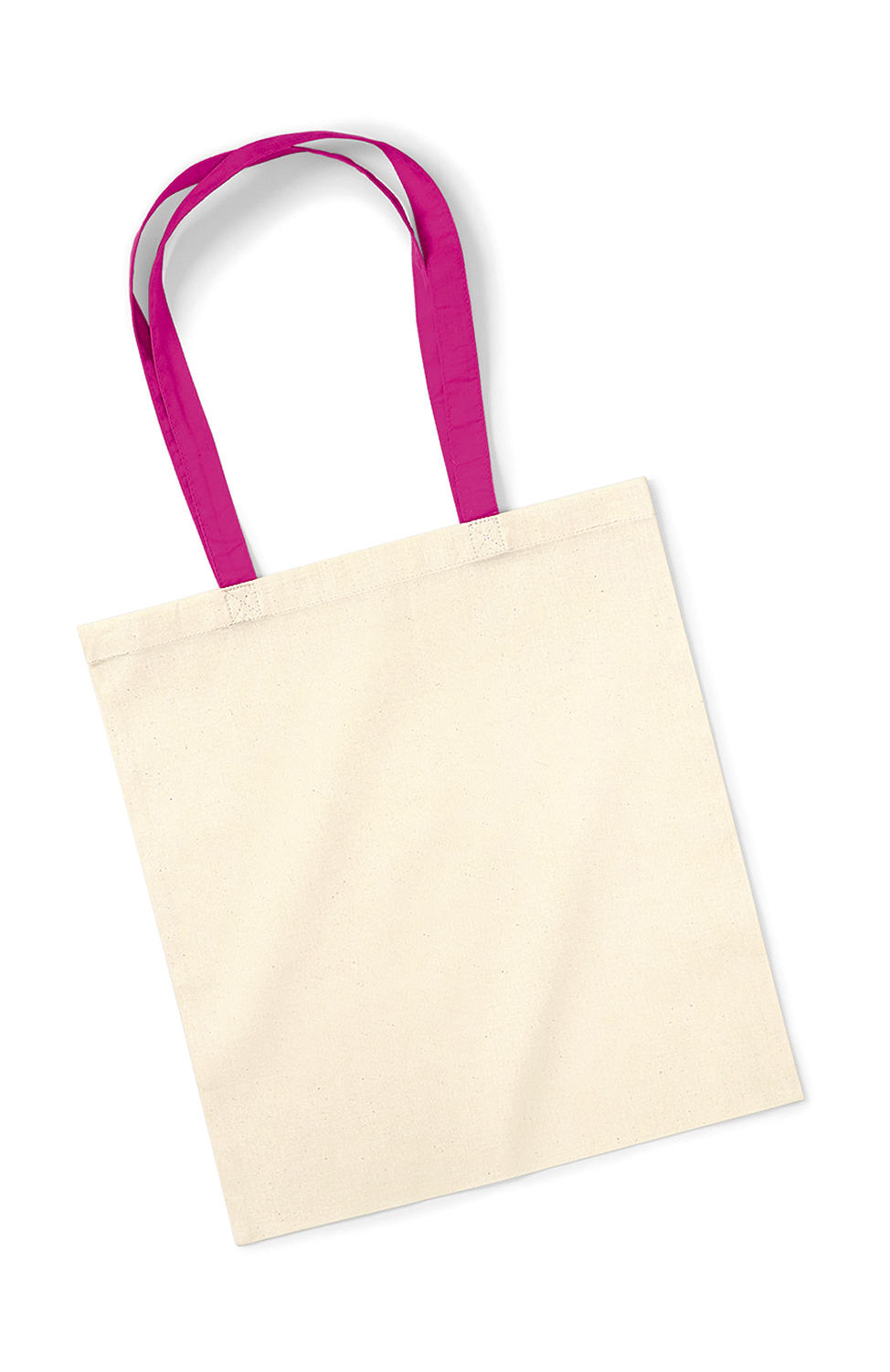  Bag for Life - Contrast Handles in Farbe Natural/Fuchsia